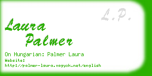 laura palmer business card